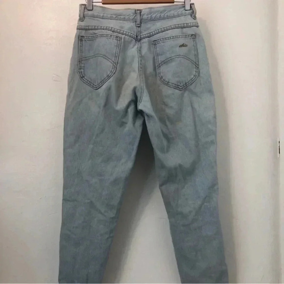 Vintage Chic‎ Mom Jeans High Waisted Waist Size 27x27 Made In USA Late 90s - Picture 13 of 16